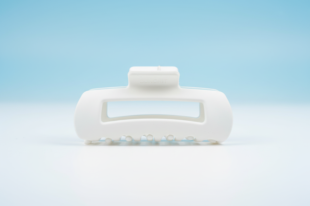 BUNCH!T™ Pure Frost White Grip Clip 10cm