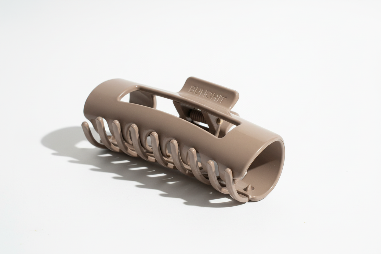 BUNCH!T™ Mocha Brown Grip Clip 10cm